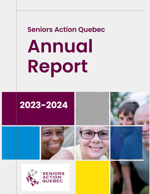 Cover of the SAQ 2023-2024 Annual Report
