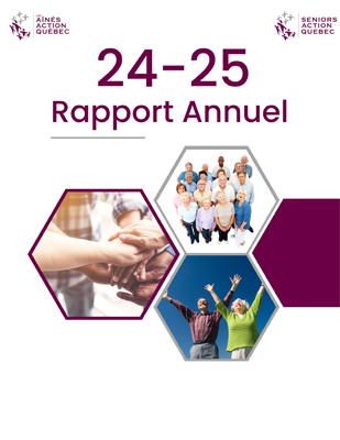 Couverture du rapport annuel 2024-2025 de l'AAQ
