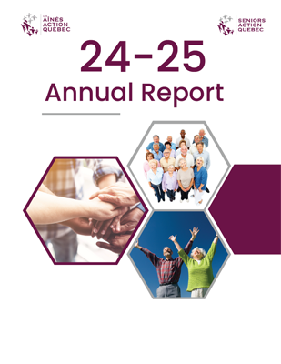 Cover of the SAQ 2024-2025 Annual Report