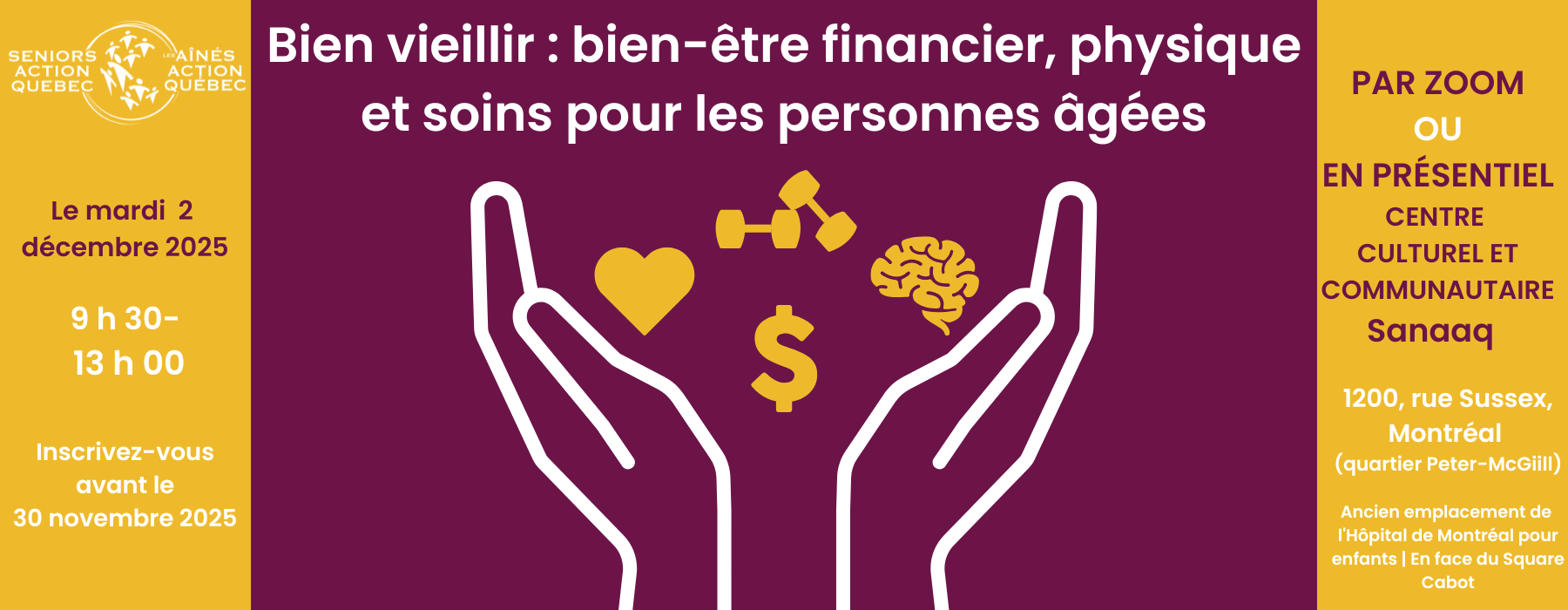 Bannière de l'événement du 2 décembre